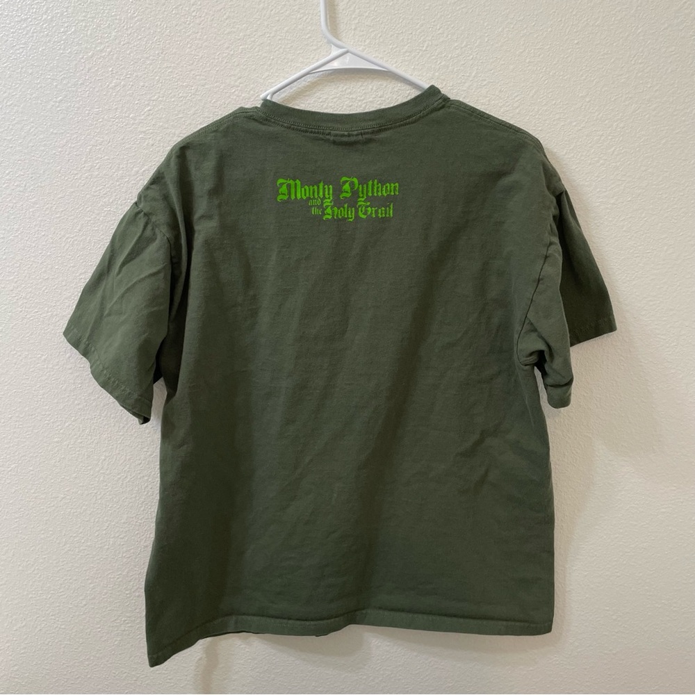 Monty python we want a shrubbery shirt green large - Picture 5 of 5
